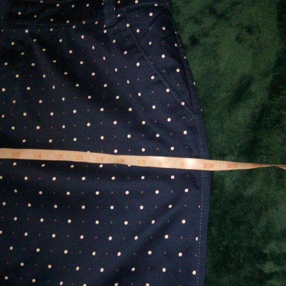 Tommy Hilfiger Polka Dot Cotton Mini Skirt Sz 12 - Picture 8 of 14